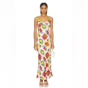 Damson Madder Calypso Maxi Slipdress NWT